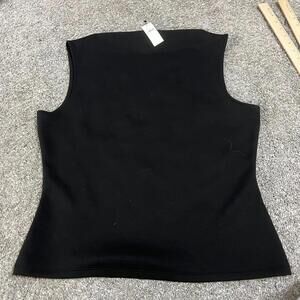 Banana Republic Black Sleeveless Blouse size Large NWT